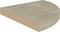 vidaXL - Hoekschappen - zwevend - 2 - st - 35x35x3,8 - cm - MDF - eikenkleurig