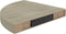 vidaXL - Hoekschappen - zwevend - 2 - st - 35x35x3,8 - cm - MDF - eikenkleurig