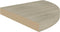 vidaXL - Hoekschappen - zwevend - 4 - st - 35x35x3,8 - cm - MDF - eikenkleurig