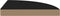 vidaXL - Hoekschappen - zwevend - 4 - st - 35x35x3,8 - cm - MDF - zwart