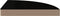 vidaXL - Hoekschappen - zwevend - 4 - st - 35x35x3,8 - cm - MDF - hoogglans - zwart
