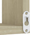 vidaXL - Hoekwandschap - 40x40x50 - cm - spaanplaat - sonoma - eikenkleurig