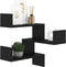 vidaXL - Hoekwandschap - 40x40x50 - cm - spaanplaat - zwart