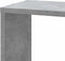 vidaXL - Hoekwandschap - 45x45x147 - cm - bewerkt - hout - betongrijs