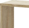 vidaXL - Hoekwandschap - 45x45x147 - cm - bewerkt - hout - sonoma - eikenkleurig