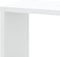 vidaXL - Hoekwandschap - 45x45x147 - cm - bewerkt - hout - wit