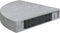 vidaXL - Hoekwandschappen - 2 - st - 25x25x3,8 - cm - MDF - betongrijs