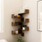 vidaXL - Hoekwandschappen - 2 - st - 40x40x50 - cm - bewerkt - hout - sonoma - eiken