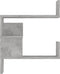 vidaXL - Hoekwandschappen - 2 - st - 40x40x50 - cm - bewerkt - hout - betongrijs