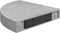 vidaXL - Hoekwandschappen - 4 - st - 25x25x3,8 - cm - MDF - betongrijs