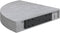 vidaXL - Hoekwandschappen - 4 - st - 35x35x3,8 - cm - MDF - betongrijs