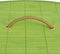 vidaXL - Hoekwasmand - 60 - L - bamboe - groen