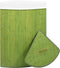 vidaXL - Hoekwasmand - 60 - L - bamboe - groen