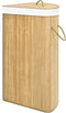 vidaXL - Hoekwasmand - 60 - L - bamboe
