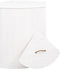 vidaXL - Hoekwasmand - 60 - L - bamboe - wit