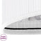 vidaXL - Hoekwasmand - 60 - L - bamboe - wit