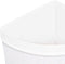 vidaXL - Hoekwasmand - 60 - L - bamboe - wit