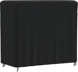 vidaXL - Hoes - voor - haardhoutrek - 122x61x106 - cm - 420D - oxford - zwart