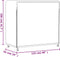 vidaXL - Hoes - voor - haardhoutrek - 122x61x106 - cm - 420D - oxford - zwart