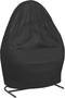 vidaXL - Hoes - voor - hangende - ei-stoel - Ø - 190x108 - cm - 420D - oxford - stof - zwart