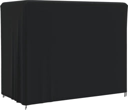vidaXL - Hoes - voor - schommelbank - 220x135x170 - cm - 420D - oxford - zwart