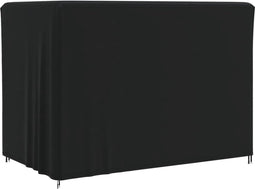 vidaXL - Hoes - voor - schommelbank - 220x150x150 - cm - 420D - oxford - zwart