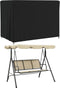 vidaXL - Hoes - voor - schommelbank - 220x150x150 - cm - 420D - oxford - zwart