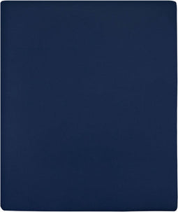 vidaXL Hoeslaken jersey 100x200 cm katoen marineblauw