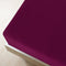vidaXL Hoeslaken jersey 90x200 cm katoen bordeauxrood