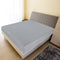 vidaXL Hoeslakens jersey 2 st 100x200 cm katoen taupe