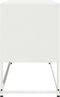 vidaXL - Hoge - kast - 100,5x39x107 - cm - staal - mosterdgeel