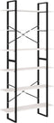 vidaXL - Hoge - kast - 100x30x210 - cm - massief - grenenhout - wit