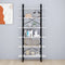 vidaXL - Hoge - kast - 100x30x210 - cm - massief - grenenhout - wit