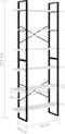 vidaXL - Hoge - kast - 100x30x210 - cm - massief - grenenhout - wit