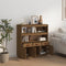 vidaXL - Hoge - kast - 100x40x108,5 - cm - massief - grenenhout - honingbruin