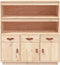 vidaXL - Hoge - kast - 100x40x108,5 - cm - massief - grenenhout