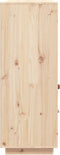 vidaXL - Hoge - kast - 100x40x108,5 - cm - massief - grenenhout