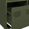 vidaXL - Hoge - kast - 101,5x39x103,5 - cm - staal - olijfgroen