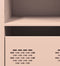 vidaXL - Hoge - kast - 101,5x39x103,5 - cm - staal - roze
