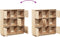 vidaXL - Hoge - kast - 110,5x35x117 - cm - massief - grenenhout