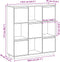 vidaXL - Hoge - kast - 110,5x35x117 - cm - massief - grenenhout - zwart