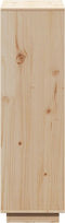 vidaXL - Hoge - kast - 110,5x35x117 - cm - massief - grenenhout