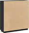 vidaXL - Hoge - kast - 110,5x35x117 - cm - massief - grenenhout - zwart