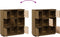 vidaXL - Hoge - kast - 110,5x35x117 - cm - massief - grenenhout - honingbruin