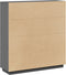 vidaXL - Hoge - kast - 110,5x35x117 - cm - massief - grenenhout - grijs