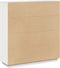 vidaXL - Hoge - kast - 110,5x35x117 - cm - massief - grenenhout - wit