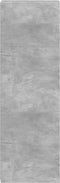 vidaXL - Hoge - kast - 30x41x124 - cm - bewerkt - hout - betongrijs