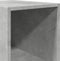 vidaXL - Hoge - kast - 30x41x185 - cm - bewerkt - hout - betongrijs