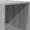 vidaXL - Hoge - kast - 30x41x185 - cm - bewerkt - hout - grijs - sonoma - eikenkleurig