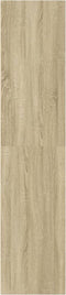 vidaXL - Hoge - kast - 30x41x185 - cm - bewerkt - hout - sonoma - eikenkleurig